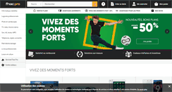 Desktop Screenshot of fnacpro.com