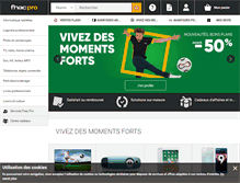 Tablet Screenshot of fnacpro.com